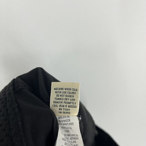 LL Bean Pants Size 4 Women Black Water Repellent Comfort Trail Straight Cargo - Picture 9 of 9